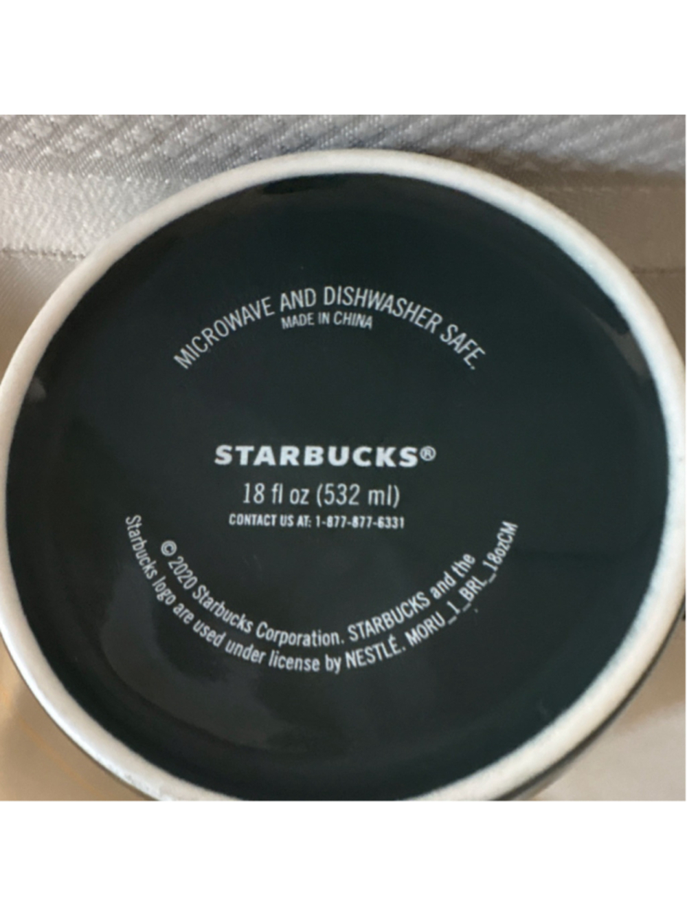 Starbucks Coffee Mug Christmas Tree Design 5 fl oz Microwave Safe - Picture 5 of 5